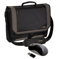 Targus Canada Targus sac à bandoulière de 17 pouces contient CityGear souris, souris optique sans fil