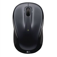 Logitech Wireless Mouse M325 - Souris - optique - sans fil - 2.4 GHz - récepteur sans fil USB - Argent foncé