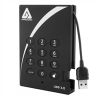 Aegis Padlock A25-3PL128-500 - Disque dur - 500 Go - externe (portable) - 2.5 pouces - USB 3.0