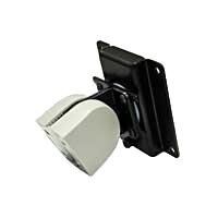 Ergotron 100 Series Pivot Single - Kit de montage ( pivot simple ) pour structure plate - gris, noir - mural