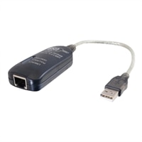 C2G USB 2.0 To Fast Ethernet Adapter - Adaptateur réseau - USB 2.0 - 10Mb LAN, 100Mb LAN - 10Base-T, 100Base-TX