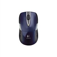 Logitech Wireless Mouse M525 - Souris - optique - sans fil - 2.4 GHz - récepteur sans fil USB - bleu