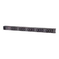 APC Basic Rack PDU Zero U - Unità distribuzione alimentazione ( montabile in rack ) - 120/208/230 V c.a. V - 15 Connettori uscita - 0U - per P/N: SU2200RMI3U.1, SUA2200RMXLI3U, SUA3000I, SUA3000R2IX322, SUA3000RMI, SURT3000XLI/S