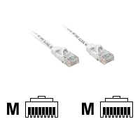 C2G Enhanced Cat5E 350MHz Snagless Patch Cable - Cavo patch - RJ-45 (M) - RJ-45 (M) - 5 m - UTP - CAT 5e - modellato, a più fili intrecciati, antigroviglio, con fascetta di fissaggio - bianco