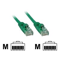 C2G Enhanced Cat5E 350MHz Snagless Patch Cable - Cavo patch - RJ-45 (M) - RJ-45 (M) - 50 cm - UTP - CAT 5e - modellato, a più fili intrecciati, antigroviglio, con fascetta di fissaggio - verde