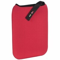 Hoes: Rood/Zwart 5dot tweezijdige gebruik 28 cm (11'')