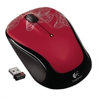 Logitech Wireless Mouse M325 - Rood (Silver Filament)
