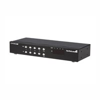StarTech.com 4x4 VGA Matrix Video Switch Splitter with Audio - Video/audio-schakelaar - desktop