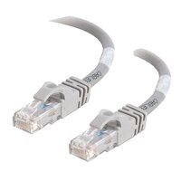 C2G Cat6 550MHz Snagless Patch Cable - Patch-kabel - RJ-45 (hane) - RJ-45 (hane) - 7 m (22.97 ft) - CAT 6 - formpressad, mångtrådig, hakfri - grå