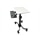 Ergotron TeachWell Mobile Digital Workspace - Vogn med hjul for notebook / tastatur/ mus - stål - grafitgrå