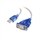 CablesToGo USB to DB9 Serial Adapter Cable - 1.5 ft