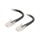 CablesToGo RJ-45 Cat5E Crossover Black Patch Cable - 7 ft