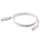 C2G 75ft Cat6 550MHz Snagless Patch Cable – White