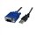 KVM Console to USB 2.0 Portable Laptop Crash Cart Adapter