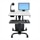 Ergotron TeachWell Mobile Digital Workspace - Chariot pour Ordinateur portable / clavier / souris - acier - gris graphite