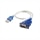 CablesToGo USB to DB9 Serial Adapter Cable - 1.5 ft