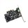 2-Port eSATA and 4-Port SATA II PCI Express x4 SATA Controller Adapter Card