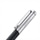 Bamboo Stylus Duo - Black Platinum Silver Metal