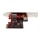 2 port PCI Express SuperSpeed USB 3.0 Card - 1 Internal 1 External