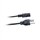 C2G NEMA 5-15P Male to IEC320 C13 Female Universal Power Cord - 3 ft