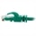 CablesToGo Cat6 550 MHz Snagless Green Patch Cable - 5 ft