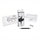 Bamboo Stylus Duo - Black Platinum Silver Metal
