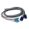 Dell - 2.13M (7ft) - KMM-kabel - Voor 2x16-poort switchbox - Kit
