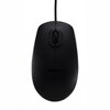 Muizen: zwarte optische Dell USB-muis met schuifwiel (twee knoppen, schuifwiel)