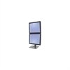 Ergotron DeskStand DS100 - Stand voor dubbel plat scherm - aluminium, staal - zwart - schermgrootte: maximaal 24" [61 cm] - bevestigingsinterface: 100 x 100 mm, 75 x 75 mm
