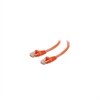 Cables to Go - Verbindingskabel - RJ-45 (M) - RJ-45 (M) - 5 m - ( CAT 5e ) - gegoten, zonder uitsteeksels - oranje
