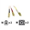 Cables to Go - Verbindingskabel - LC multi-modus (M) - SC multimodus (M) - 3 m - glasvezel - 62,5 / 125 micron