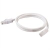 C2G - Verbindingskabel - RJ-45 (M) - RJ-45 (M) - 1 m (3.28 ft) - CAT 6 - gegoten, verstrengeld, zonder uitsteeksels, opgestart - wit