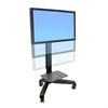 Ergotron Neo-Flex Mobile MediaCenter UHD - Wagen voor LCD-scherm - grijs - schermgrootte: 127cm (50'') - 165cm (65'')