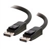 C2G DisplayPort 1.1 Cable with Latches - DisplayPort kabel - DisplayPort (M) - DisplayPort (M) - 2 m ( DisplayPort 1.1 ) - met veersluiting - zwart