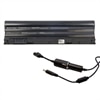 Batterij : primaire 9-cel 97W/h en Voeding : 90W DC adapter voor de auto/in het vliegtuig voor kiezen Dell Latitude Laptops / Precision Mobile Workstations