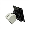 Ergotron 100 Series Pivot Single - Bevestigingskit ( enkele draaias ) voor plat paneel - grijs, zwart - wandmodel