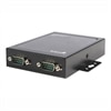 StarTech.com 2 Port USB to Serial Adapter Hub with COM Retention - Seriële adapter - USB - RS-232 - 2 poorten - zwart