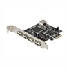 StarTech.com 5 Port PCI Express USB 2.0 Adapter Card - USB-adapter - PCIe - USB, Hi-Speed USB - 5 poorten - voor P/N: SAT3510U2VGB, SAT3510U2V, FCREADHC