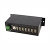 StarTech.com Mountable Rugged Industrial 7 Port USB Hub - Hub - 7 x Hi-Speed USB - monteerbaar op DIN-rails - gelijkstroom