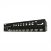 StarTech.com 8 Port 1U RackMount USB PS/2 KVM Switch with OSD - KVM-schakelaar - USB - 8 x KVM port(s) - 1 lokale gebruiker - desktop