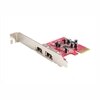 StarTech.com 2 Port PCI Express 1394a FireWire Card - FireWire-adapter - PCIe - Firewire - 2 poorten