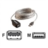 Cables to Go USB Active Extension Cable - USB-verlengkabel - 4-PIN USB type A (M) - 4-PIN USB type A (V) - 5 m ( USB / Hi-Speed USB ) - actieve kabel (signaalversterker)
