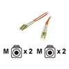 C2G - Verbindingskabel - LC multi-modus (M) - LC multi-modus (M) - 1 m - glasvezel - 62,5 / 125 micron