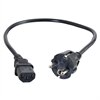 Cables To Go Universal Power Cord - Voedingskabel - IEC 320 EN 60320 C13 (V) - NEMA 5-15 (M) - 10 m - gegoten