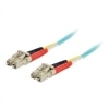 C2G 10Gb OM3 LC/LC Duplex 50/125 Multimode Fibre Patch Cable - Verbindingskabel - LC multi-modus (M) - LC multi-modus (M) - 2 m - glasvezel - 50 / 125 micron - OM3 - aqua