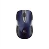 Logitech Wireless Mouse M525 - Muis - optisch - draadloos - 2.4 GHz - USB draadloze ontvanger - blauw