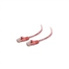 C2G Enhanced Cat5E 350MHz Snagless Patch Cable - Koblingskabel - RJ-45 (hann) - RJ-45 (hann) - 2 m - CAT 5e - formstøpt, tvinnet, taggløs, booted - rosa