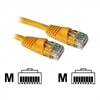 C2G Enhanced Cat5E 350MHz Snagless Patch Cable - Koblingskabel - RJ-45 (hann) - RJ-45 (hann) - 20 m - CAT 5e - formstøpt, tvinnet, taggløs, booted - gul