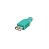 C2G - Tastatur- / musadapter - 6-pin PS/2 (hann) - 4 pin USB Type A (hunn)