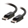 C2G DisplayPort 1.1 Cable with Latches - DisplayPort-kabel - DisplayPort (hann) - DisplayPort (hann) - 2 m ( DisplayPort 1.1 ) - klinkelåst - svart